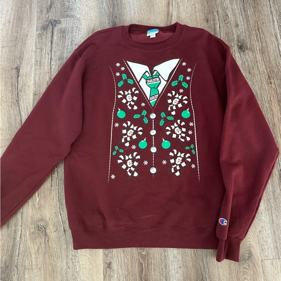 COLLEGE OF CHARLESTON Ugly Christmas Sweater - Picture 1 of 4